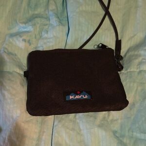 KAVU Dark Brown Crossbody Bag